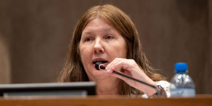 Eng. Lígia Mackey reassume Presidência
