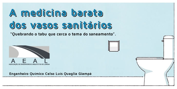 A medicina barata dos vasos sanitários